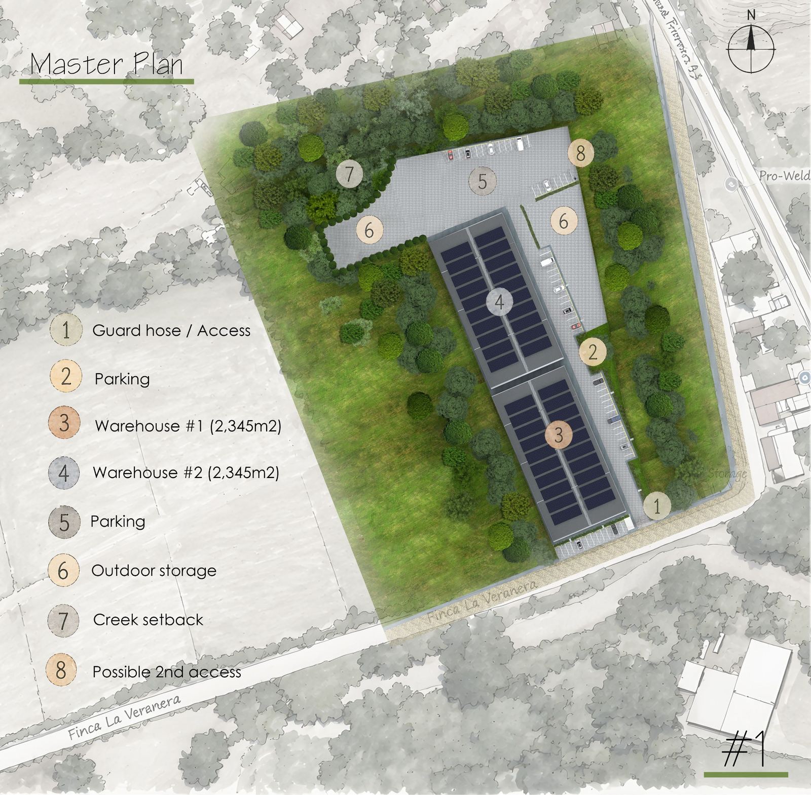 Master site plan
